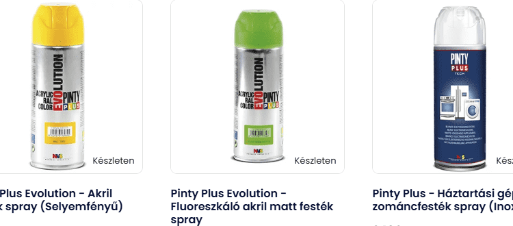 festék spray
